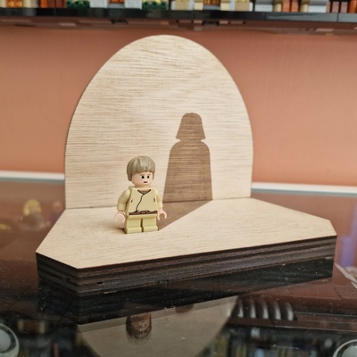 anakin gölge kaide tasarım sanat 3d print model - Mito3D