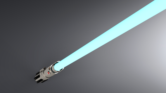 anakin skywalker replica lightsaber hilt - 3d printable scale cosplay starwars prop gaming weapons scifi 3dprint costume collectible 3d print model - Mito3D