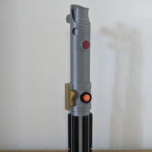 anakin skywalker'ın ışın kılıcı ikinci - star wars gadget silah bağlantı savaşlar yıldız bıçak ışık el feneri oyuncak skywalker lightsaber 3d print model - Mito3D