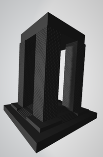 Anakkale martyrs Canakkale Mémorial 3d print model - Mito3D