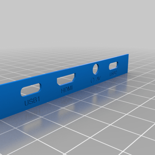anbernisch rg350 frontal Teller Gadget Video Spiele 3D print model - Mito3D