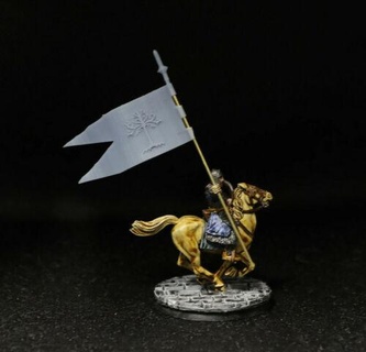 ancestors men grand banner lord rings sbg rohan mordor elves gondor dwarves rivendell lorien 3d print model - Mito3D