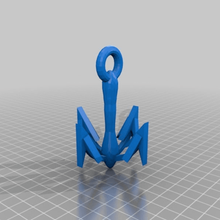 l'ancre art signes logos anker 3d print model - Mito3D