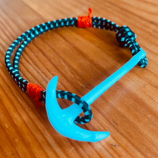 anchor bracelet necklace bracelets necklaces jewelry jewelsxcults 3d print model - Mito3D