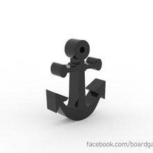 anchor meeple token board games game accessory boardgame toy accessories 3d print model - Mito3D