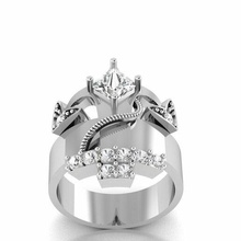 âncora anel joalheria jóias brinco brincos ouro prata gema excelente 3d print model - Mito3D