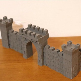 ancient city wall 3d print model - Mito3D
