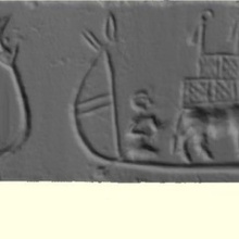 ancient cylinder seals collection various learning 3d print model - Mito3D