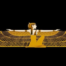 ancient egyptian deities pharaoh art cnc craving egyption gold historic jewelry mummy pharaohnic sculpture sculptures 3d print model - Mito3D