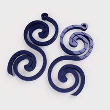 uralt griechisch Ohrringe Schmuck Juwel steht Anhänger Ohrring Griechenland Kunst 3d print model - Mito3D