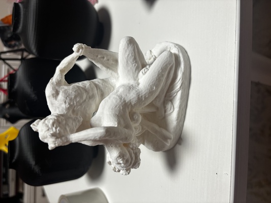 antiguo griego amor escultura arte 3d print model - Mito3D