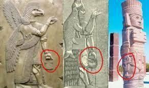 antico borsetta 1 alieni alieno Anunnaki cuneiforme assiro Egitto ex astronauti 3d print model - Mito3D
