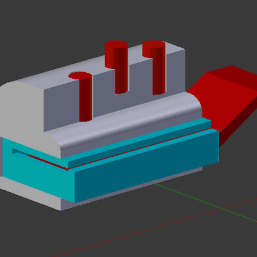 alten Spind Kunst tool 3D print model - Mito3D