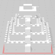 antico piramide architettura 3d print model - Mito3D