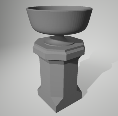 ancien vase 3d print model - Mito3D