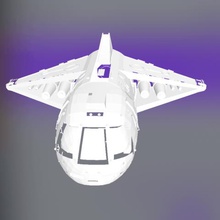 alten shuttle stargate universe verschiedene 3d print model - Mito3D