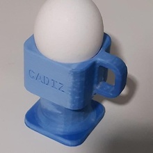 andalusian eggs 3d print model - Mito3D