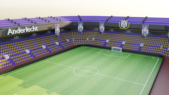 anderlecht futebol estádio arena olímpico fifa esportes football stadium olympic soccer nfl jogador liga campeão bola 3d print model - Mito3D