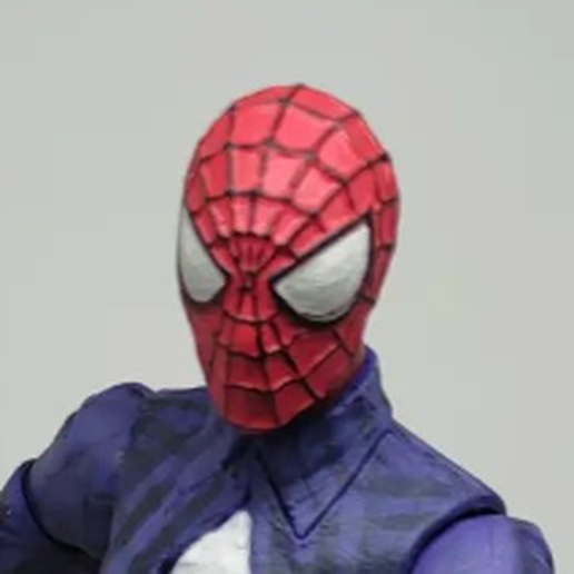 andrew garfield amazing spider-man 2 marvel legends head 3D print model - Mito3D
