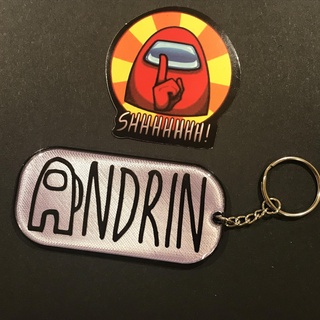 andrin among us keychain 3d print model - Mito3D