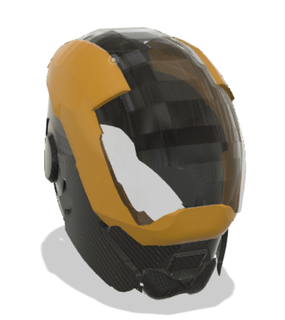 andro Helm Andromeda Platz Cosplay Spaß Astronaut Galaxis Ryder cool tragbar 3d print model - Mito3D