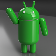 android gadget jouet 3d print model - Mito3D