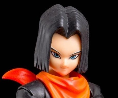 Android 17 tête Douane dragon Balle 3d print model - Mito3D