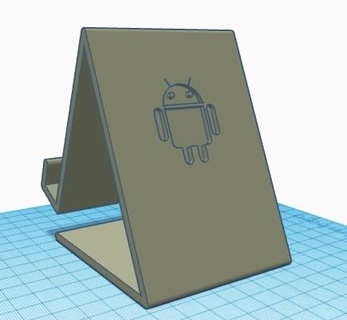 Android cellule téléphone titulaire soutien 3d print model - Mito3D