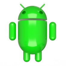 androide personaje juego logo smartphone robot móvil malvavisco chupete os google mascota toque pantalla 3d print model - Mito3D