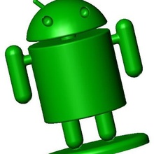 android uomo gadget 3d print model - Mito3D