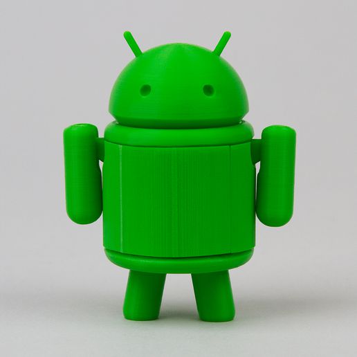 android robot - foldable 4d 3D print model - Mito3D