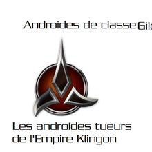 Android gilou l'empire klingon 3d print model - Mito3D