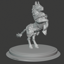 anduin wrynn de cavalo jogo o batalha ventobravo templários rpg mundo warcraft wow paladino 3d print model - Mito3D