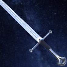 Anduril alev batı hançer kılıç lotr Kral yüzükler elvish Elf rune silah Antik bıçak ağzı Ortaçağa ait Tolkien jrr Narsil Aragorn arathorn sayı 3d print model - Mito3D