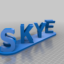 andy skye customized signs_logos 3d print model - Mito3D
