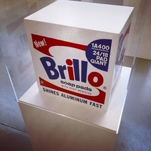 Andy Warhol brilho Sabonete almofadas caixa arte pop escultura 3d print model - Mito3D