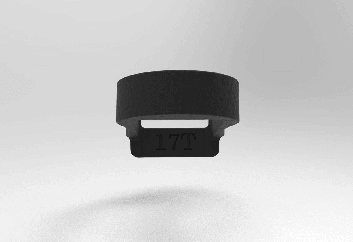 anel adaptador carregador Touro g3 17t Parachoque luva revista arma fogo 9mm Justiceiro 3D print model - Mito3D