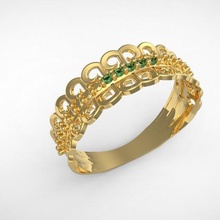 anel anello gioielli 3d print model - Mito3D