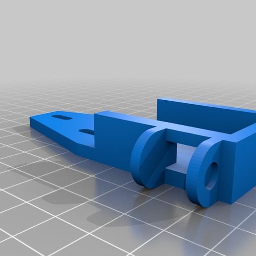 anet8 am8 y axis kablo Zincir yuva binmek ayarlanabilir 3D print model - Mito3D