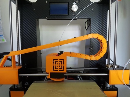 anet a6 carriage hide + cable chaine anet anet a6 anet a6 mods anet a6 upgrade cable chain upgrade 3d printer parts  3d print model - Mito3D