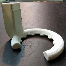 anet a6 circular conducto del ventilador de la herramienta refrigeración Impresora 3d las piezas 3d print model - Mito3D