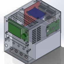 Netz a6 elektrisch Box Werkzeug Mosfet Oktoprint psu Himbeere pi Relais 3d Drucker Zubehör 3d print model - Mito3D