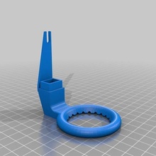 anet a8 - center nozzle fan height adjustment 3d print model - Mito3D