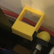 anet a8 - rear spacer wall 3d print model - Mito3D