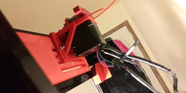 red a8 Bowden monitor fill in 3d print model - Mito3D