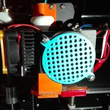 rede a8 esfriando ventilador cobrir bainha ferramenta resfriamento 3d impressora partes 3d print model - Mito3D