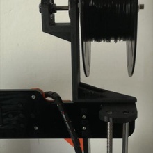 anet a8 filament holder 3d print model - Mito3D