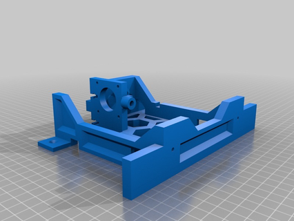 anet a8 frame rear Tools 3d_printer_accessories 3d print model - Mito3D