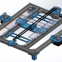 anet a8 rail de guidage linéaire y des axes mise à jour outil L'impression 3d 3d print model - Mito3D