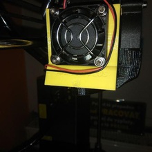anet a8 plus fan cover led light gadget 3d print model - Mito3D